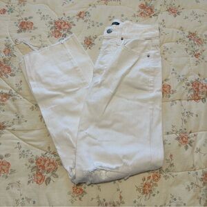 White Distressed Target Jeans